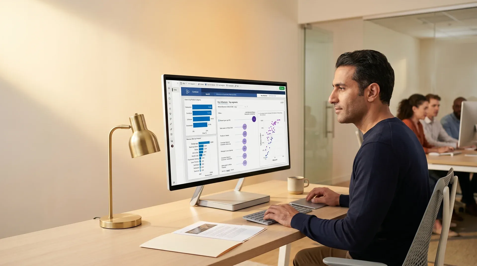Enterprise AI team reviewing disconnected data systems before transformation engagement Enterprise AI team reviewing disconnected data systems before transformation engagement