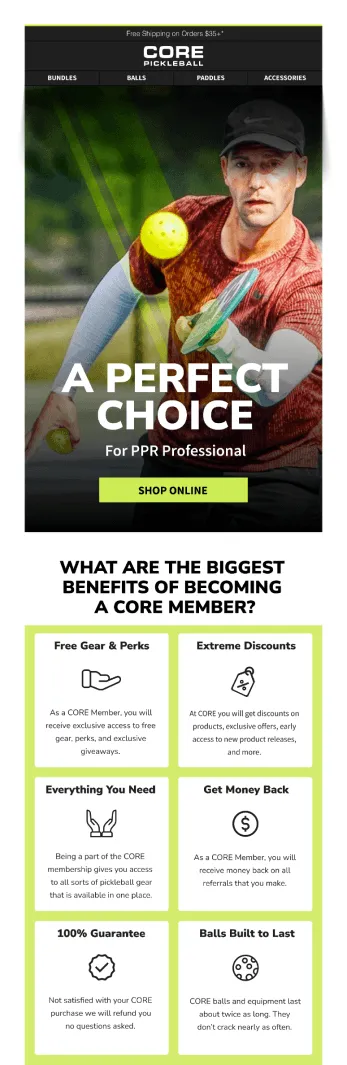 Core Pickleball Core Pickleball