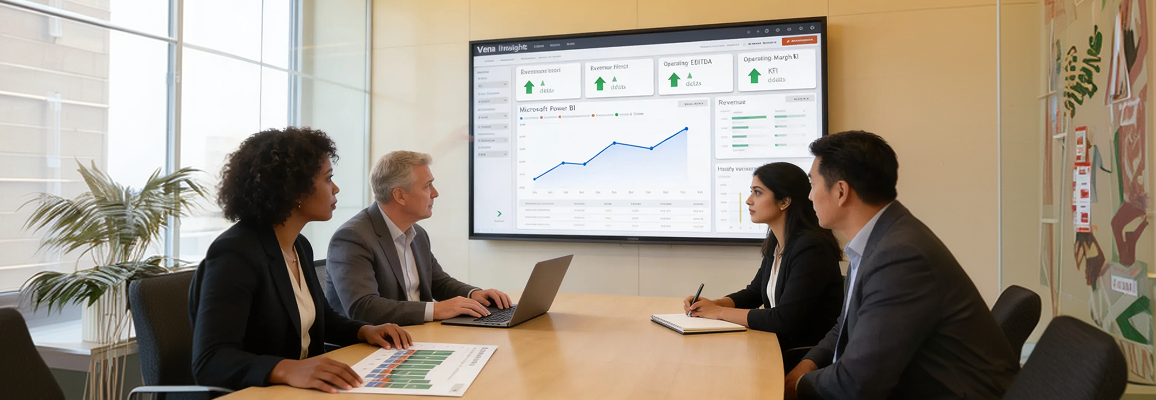 Senior consulting team collaborating in a modern boardroom Senior consulting team collaborating in a modern boardroom