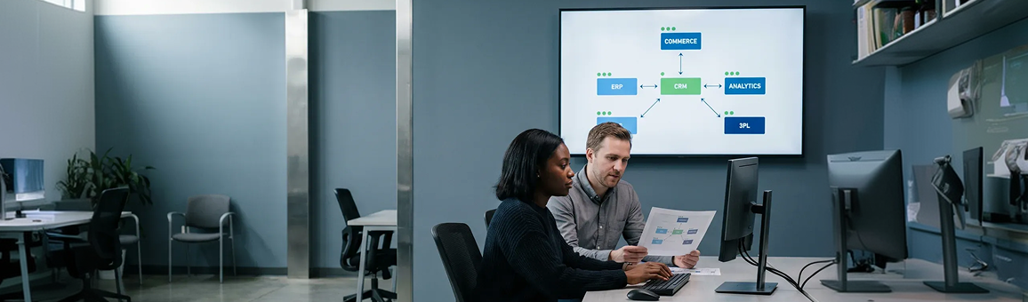 Operations team reviewing their rationalized, unified technology stack after a stack assessment Operations team reviewing their rationalized, unified technology stack after a stack assessment