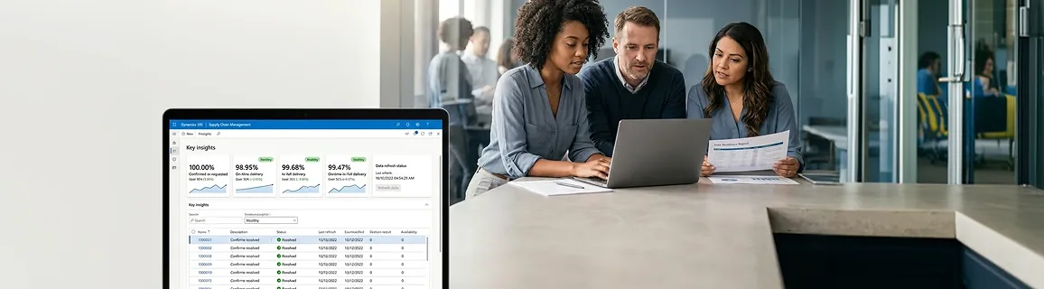 Operations team analyzing ERP data gaps and integration requirements before Dynamics 365 implementation Operations team analyzing ERP data gaps and integration requirements before Dynamics 365 implementation