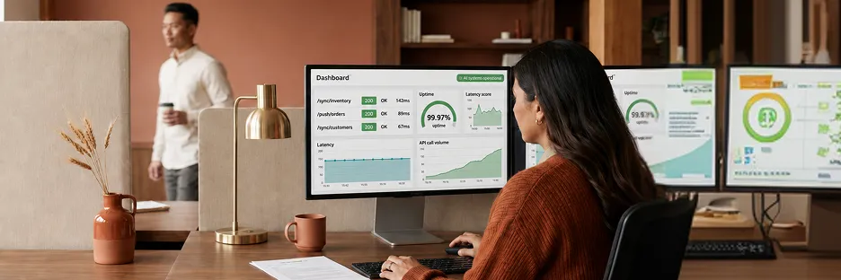 Operations manager doing manual data entry between disconnected systems Operations manager doing manual data entry between disconnected systems