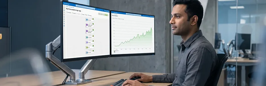 IT operations lead reviewing failed data sync logs across disconnected cloud systems IT operations lead reviewing failed data sync logs across disconnected cloud systems