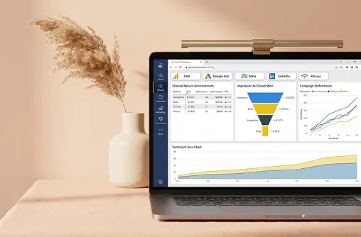Operations Power BI dashboard with inventory heatmap, OTIF gauge, and SLA breach table, forest moss and ivory palette Operations Power BI dashboard with inventory heatmap, OTIF gauge, and SLA breach table, forest moss and ivory palette