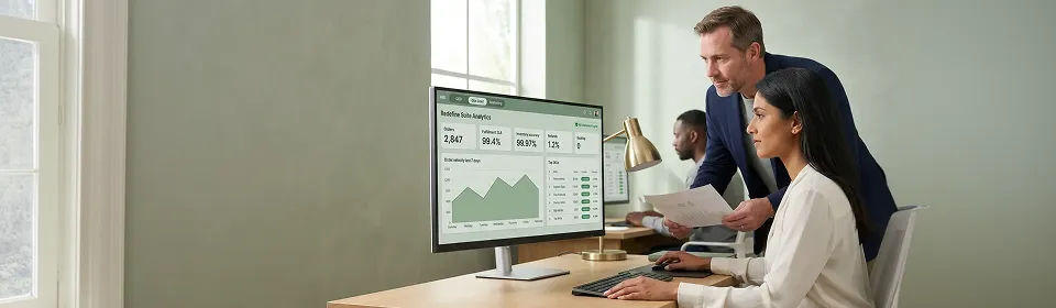 Analytics and tracking dashboard showing unified ecommerce data Analytics and tracking dashboard showing unified ecommerce data