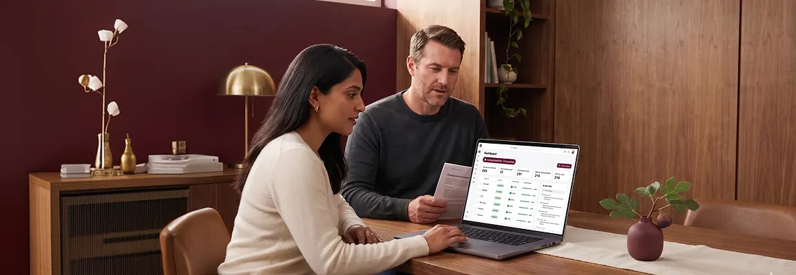 Operations team reviewing document approval workflow results at a shared screen Operations team reviewing document approval workflow results at a shared screen