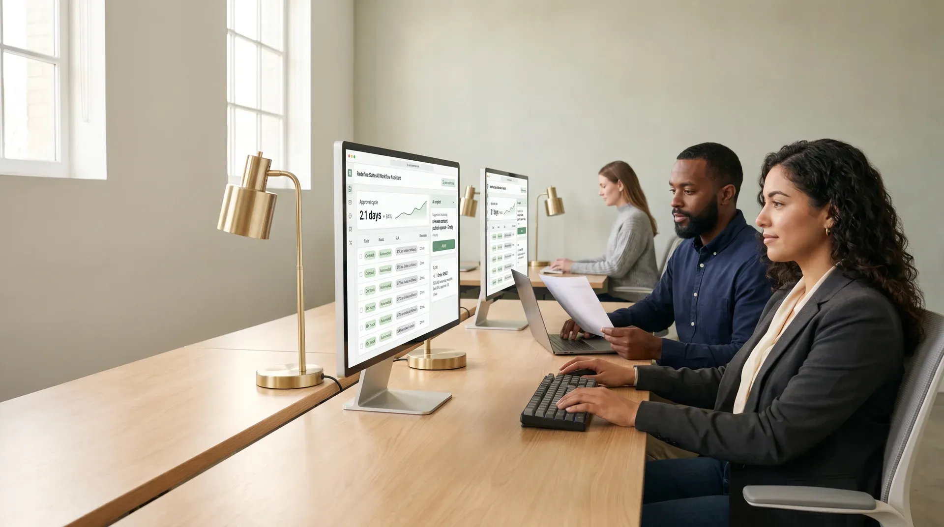 Commerce team overwhelmed by manual approval routing and spreadsheet-tracked service level agreements