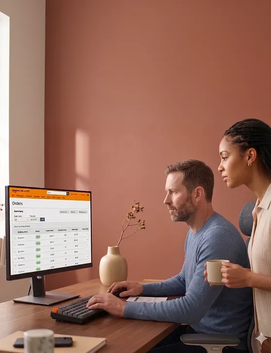 Developer configuring marketplace channel connections on the Redefine unified platform integration view Developer configuring marketplace channel connections on the Redefine unified platform integration view