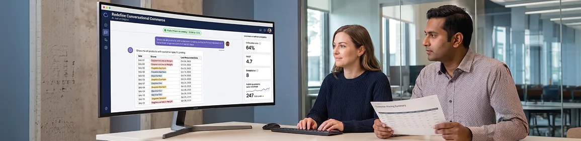 Direct-to-consumer shopper using natural language on mobile to find products via the Redefine AI product finder