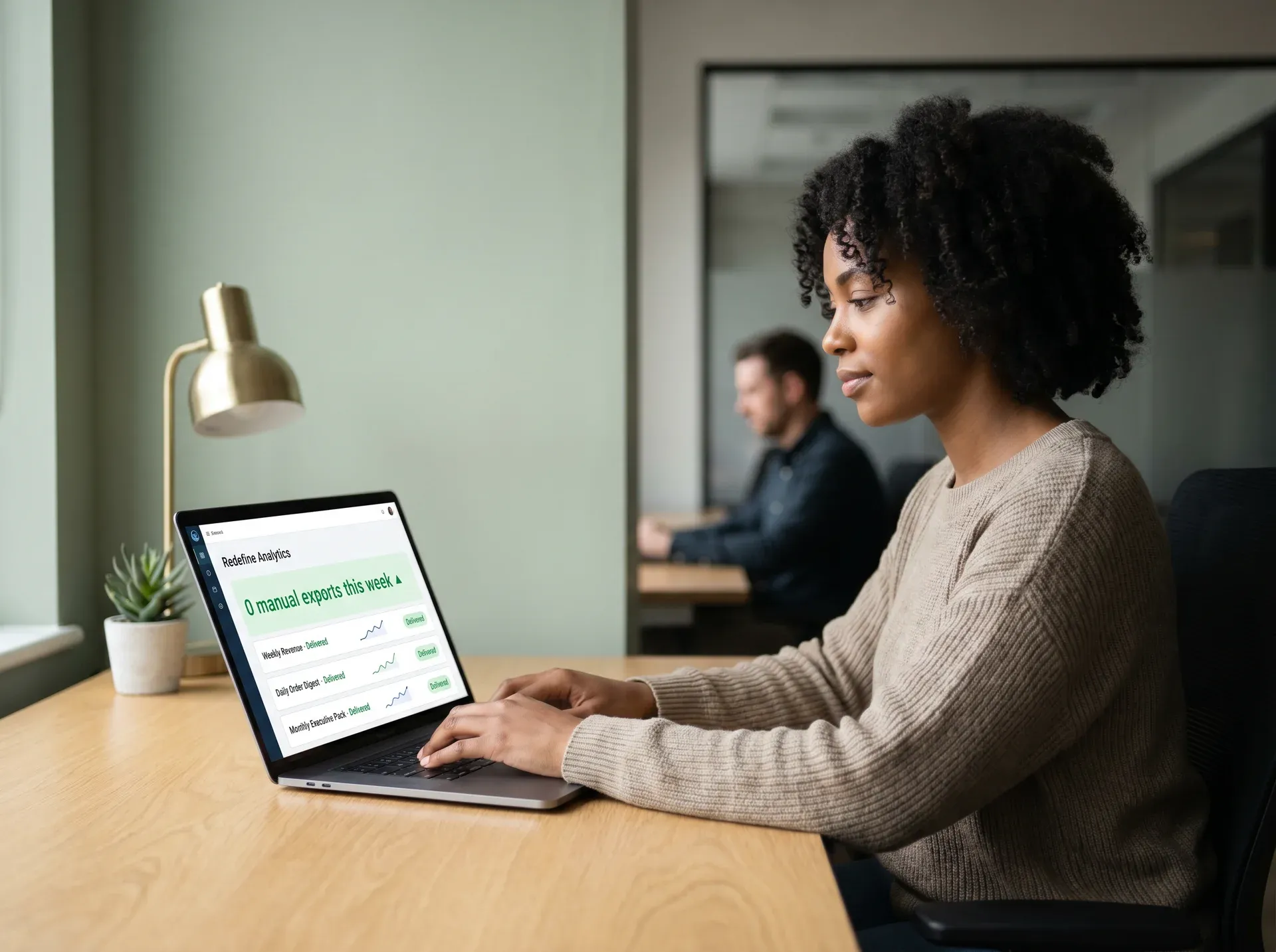 Operations manager surrounded by multiple spreadsheet tabs, manually assembling a weekly report Operations manager surrounded by multiple spreadsheet tabs, manually assembling a weekly report