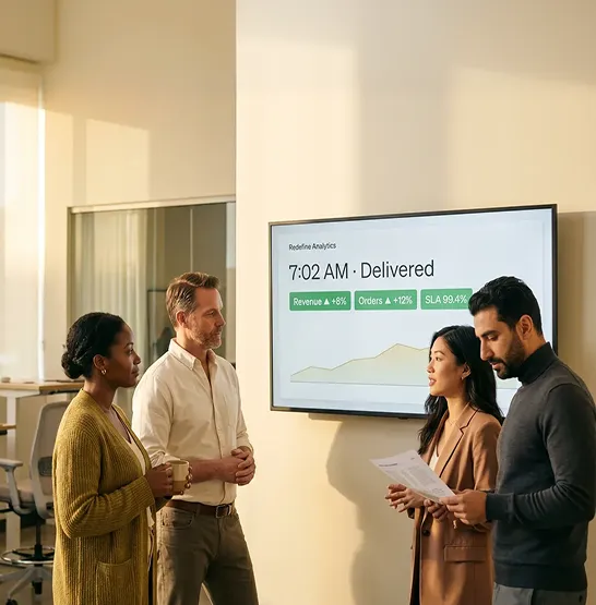 Redefine scheduled reports architecture: live data layer, schedule engine, alert evaluator, and multi-channel delivery Redefine scheduled reports architecture: live data layer, schedule engine, alert evaluator, and multi-channel delivery