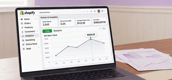 Ecommerce brand team working confidently on Shopify-powered operations following successful platform migration