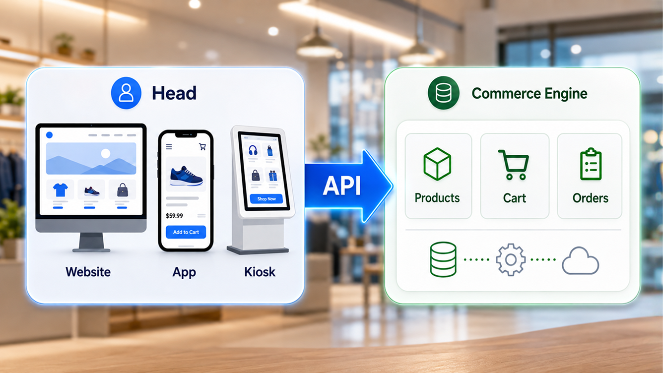 The commerce engine is everything customers don't see The commerce engine is everything customers don't see