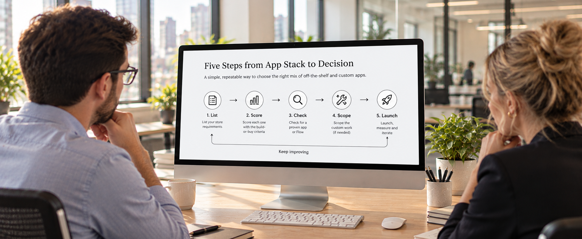 Five-step roadmap for deciding between off-the-shelf and custom Shopify apps