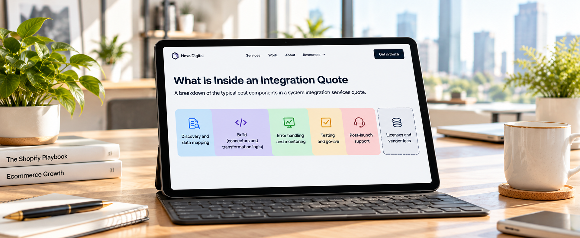 What Is Inside an Integration Quote Breakdown of the cost components inside a system integration services quote