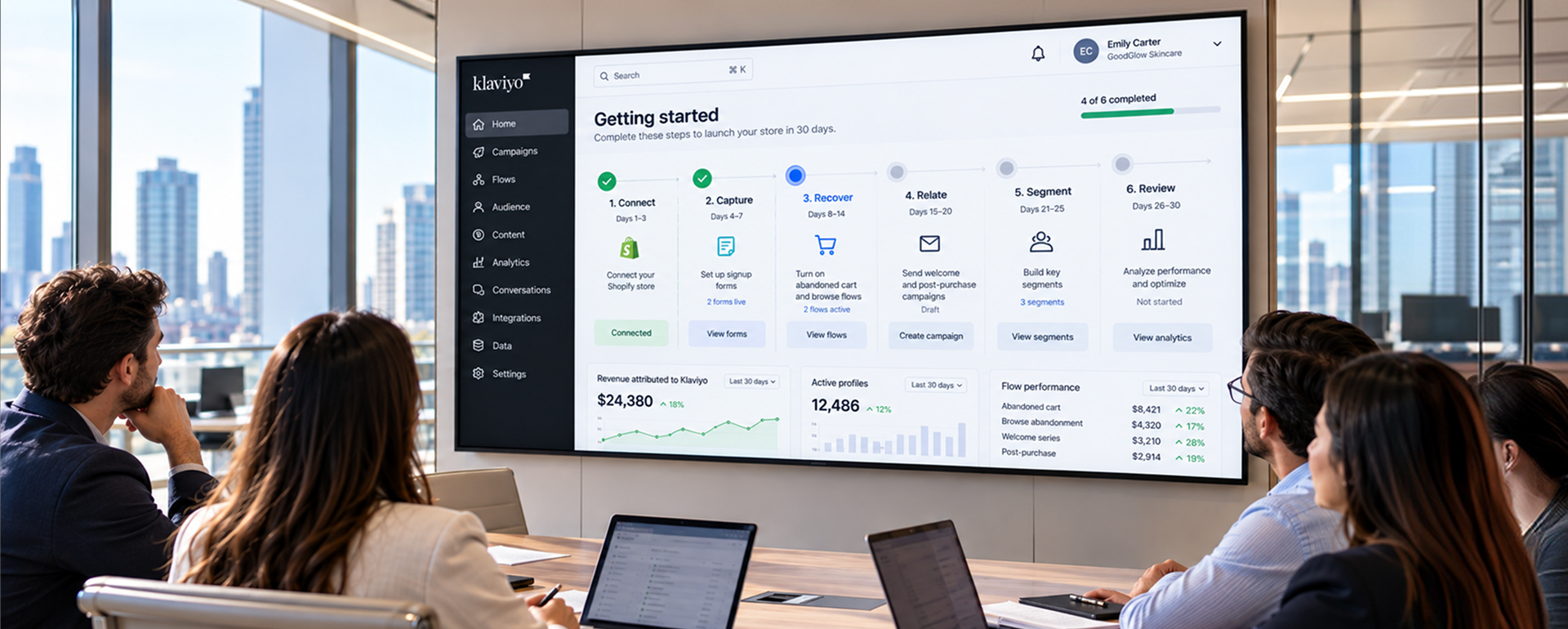 Your First 30 Days in Klaviyo 30-day Klaviyo setup roadmap for ecommerce stores